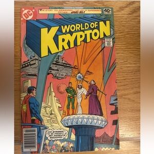 World of Krypton #1 CGC , Superman DC Comics 1979